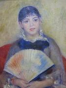 Pierre-Auguste Renoir, Young Women with a Fan